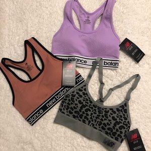 NWT New Balance sports bras bundle